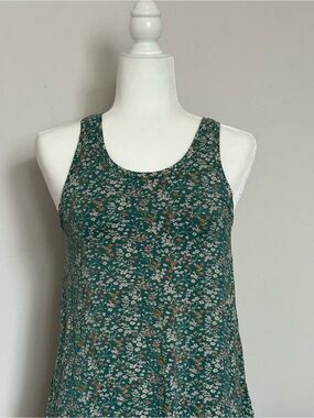 Green Floral American Eagle Tank top